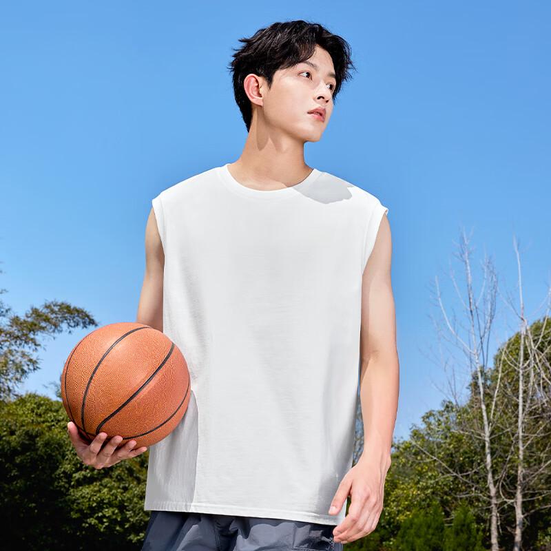 Men's Pure Cotton Round Neck Sleeveless Vest