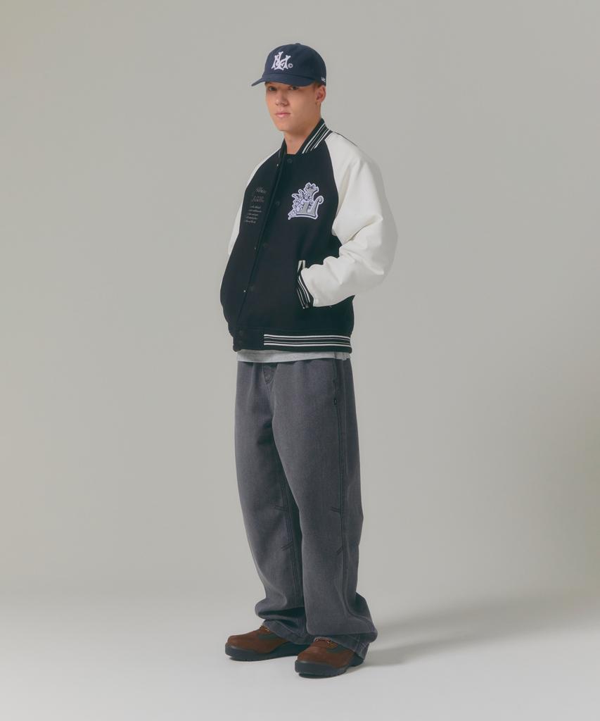 Lmc Union Angel Varsity Jacket Navy