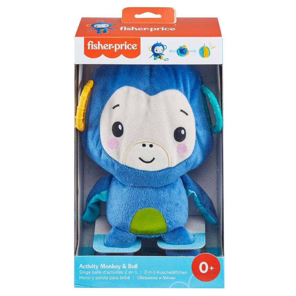 Fisher Price Transforms into a Soft Monkey months and GWW62 Ball! [0 up] [Educational toys] [Cloth toys]