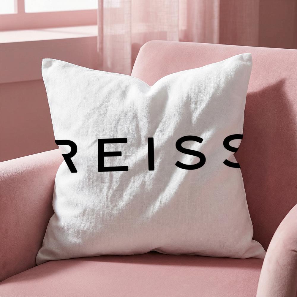 British Brand R-Reiss Cushion Cover Multi-Scene Pillow Cover for Home & Car - Reversible, Soft & Durable for Daily Use