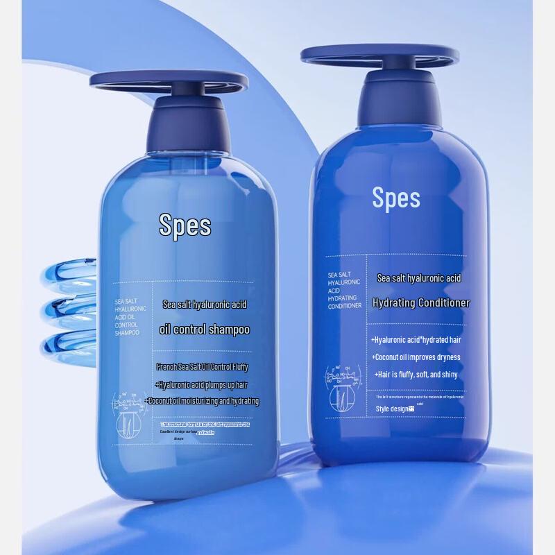 

Spes Sea Salt Hyaluronic Acid Hydrating Shampoo & Conditioner Set