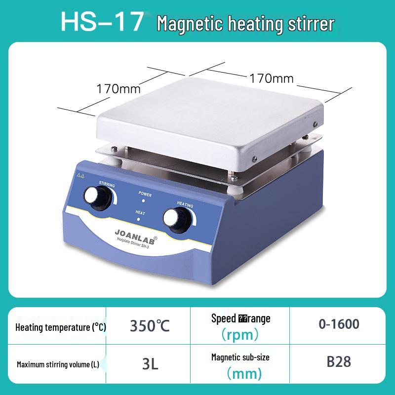 Digital Magnetic Stirrer with Temperature Control and Heating Platform