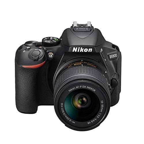 Nikon Digital SLR Camera D5600 VR Lens Kit Black D5600LKBK AF-P 18-55
