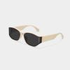 Vintage Small Cat Eye Sunglasses for Women Stylish Sun Eyeglasses UV400 Fashion Shades Glasses Men Summer Anti UV Eyeglasses