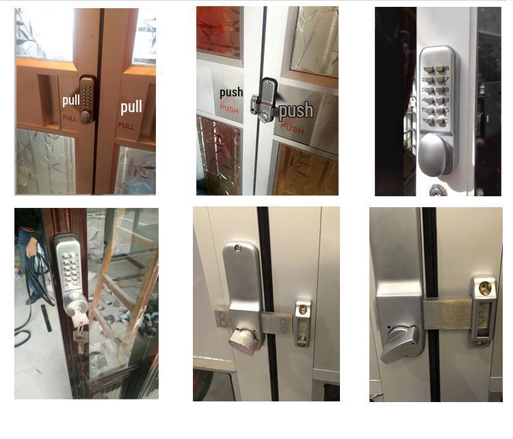Kent Outdoor Key & Password Aluminum Door Lock with Always Open Feature
