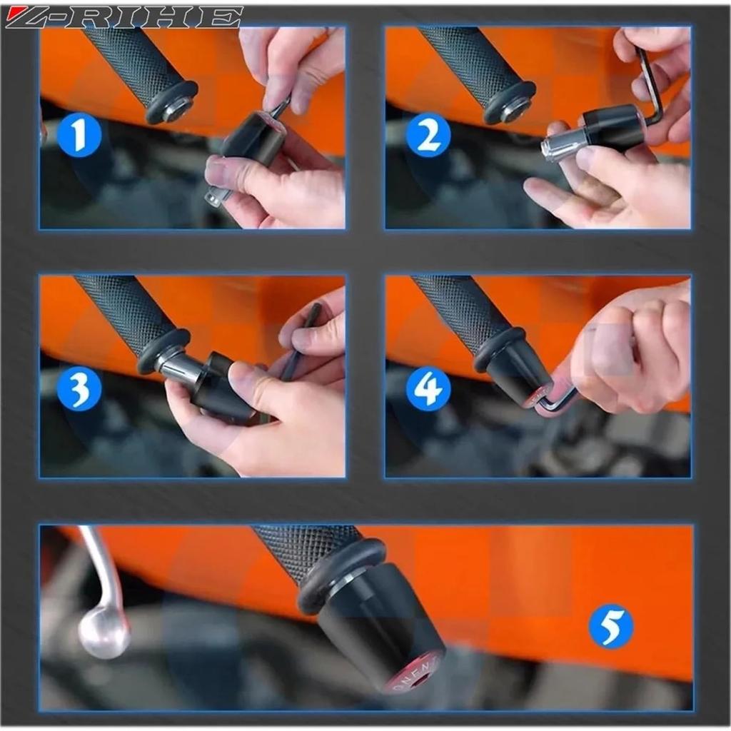 Dla Honda CBR400R CBR 400R CBR400R Motocykl 7/8" 22mm Nakładka na Kierownicę Waga