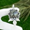 Sisters Day Sale Labradorite Stone 925 Sterling Silver Boho Engagement Pendant