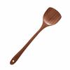 Wooden Material Cooking Spatula Long Handle Kitchen Spatula Natural Wok Spatula  Kitchen Use