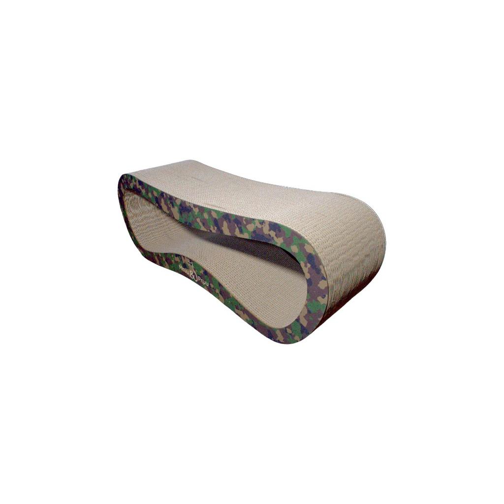 Leon cat scratching post | camo | 78x28x24 cm | MruuPruu