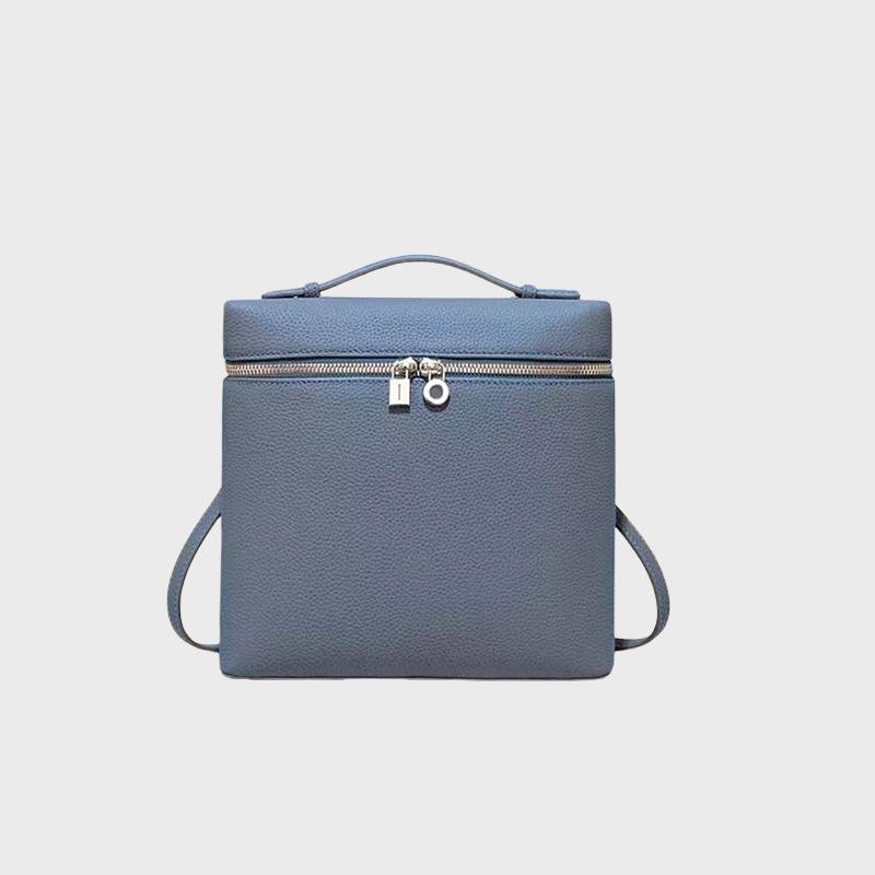 LP Damen Fashion Rucksack: Großes Fassungsvermögen, echtes Leder, hochwertige Schultasche, Damentasche und große Lunchbox-Tasche.