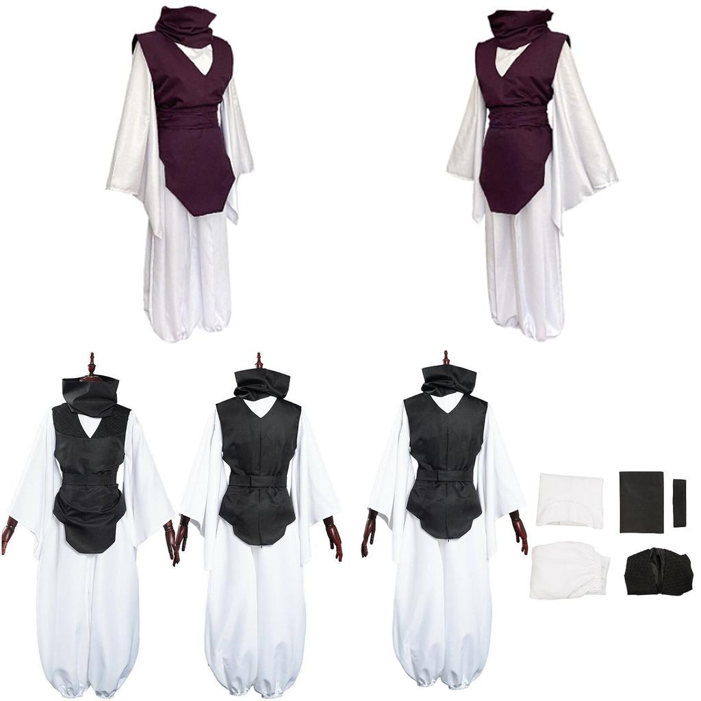 Fantasia Cosplay Jujutsu Kaisen Choso Para Jogo e Anime Role Play Preto/marrom S-xxxl