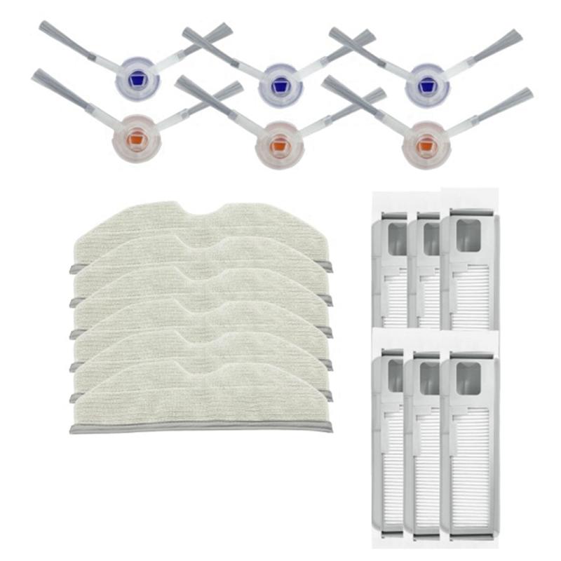 

A65T-Fit For Narwal Freo X Plus Robot Vacuum Mopping Cloth Side Brush Accessories Spare Parts Mop Cloth