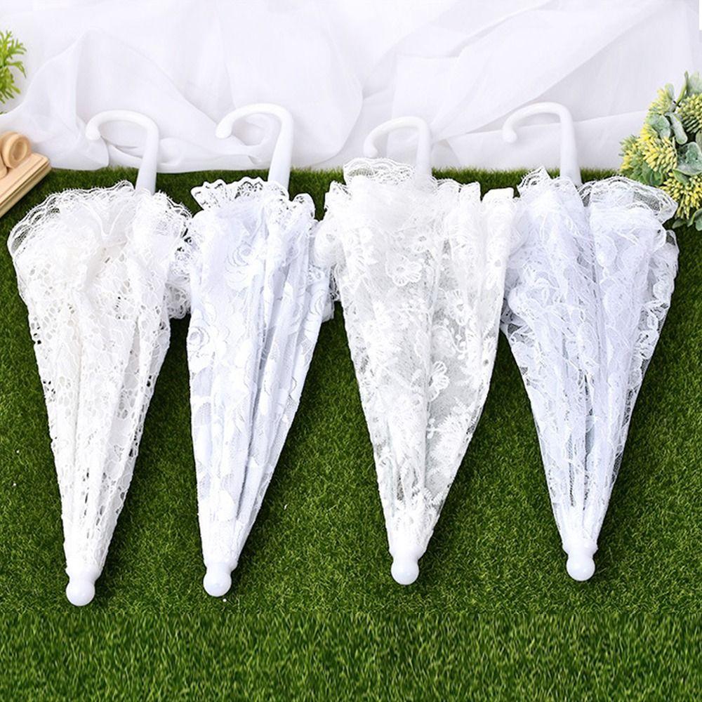 Lolita Mini Bridal Umbrella Elegant Lace Wedding Decoration Props  Photography Props
