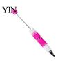Giftable Beaded Pens DIY Beadable Pen, Colorful Fancy Crafting Ballpoint Office Stationery Supplies Gift for Students, Party Favors, Creative