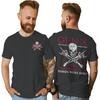 Est 1980 Lustiges Generation X Shirt Unisex Unisex Kurzarm Vintage Gen X Die Badass Generation Aufgewachsen von Totenköpfen Streetwear