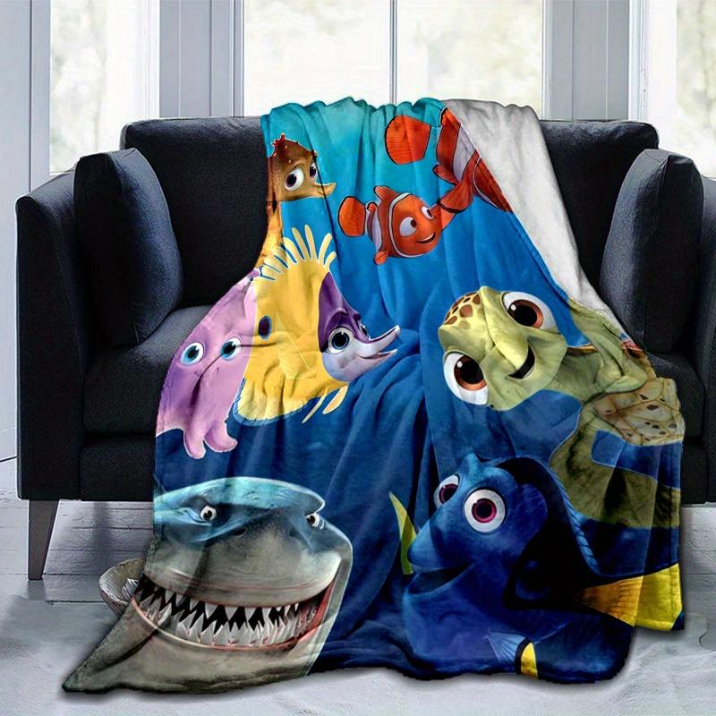 1 pezzo, Amici della Vita Marina di Alla Ricerca di Nemo Morbida Coperta Plaid Perfetta per Arredamento Casa, Copridivano, Uso Esterno, Viaggio