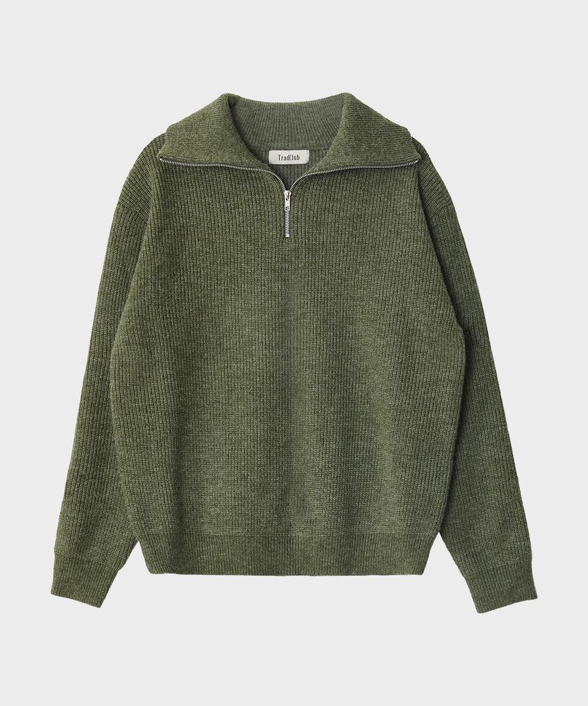 TRADCLUB Half-Zip Knit (5 Colors) (Type B)