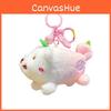 Plush Keychain Cute Cartoon Dog Keyring With Soft Material For Kids And Teens