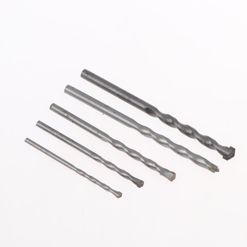 5/8Pcs Industrial Wall Masonry Drill Kit Grade Masonry Drill Bit For Electric Drill Carbide Tip For Brick Concrete Tile Diy Use
