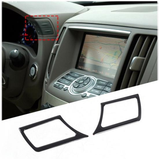 Glossy Piano Black Speedmeter Cruise Sticker For INFINITI G25 G35 G37 2007-2013