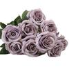 Faux Flower Realistic Looking Eye-catching Practical Good 10 Heads Wedding Party Faux Bouquet Decoration for Dorm