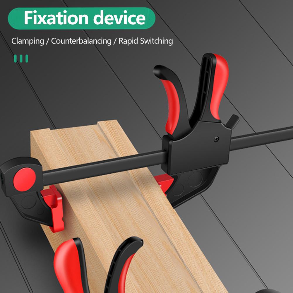 Schnellspanner F-Zwinge Verstellbare Holzbearbeitungs-Schnellspanner-Befestigungsklammer Stützwerkzeug Starker Griff Pressklemmen zum Kleben und Montieren