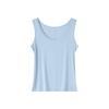 Damen Einfarbig Schmal Geschnitten Dünnes Trägertop Tanktop Sommer Oberbekleidung Innenoberteil