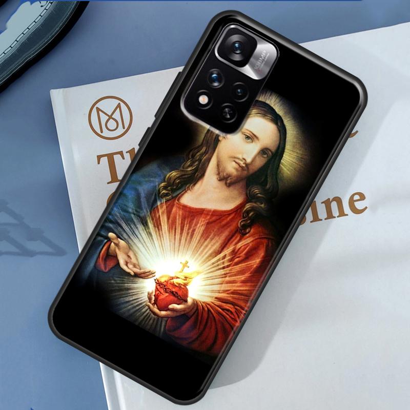 Faith Christian Religious Jesus Case For Xiaomi Redmi Note 13 12 11 9 10 14 Pro 9S 10S 11S 12S Redmi 14C 10C 12C 13C Cover