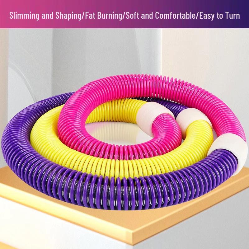 Mjuk Hula Hoop för Midjevänlig Magbantning och Minskning av Bukfett
