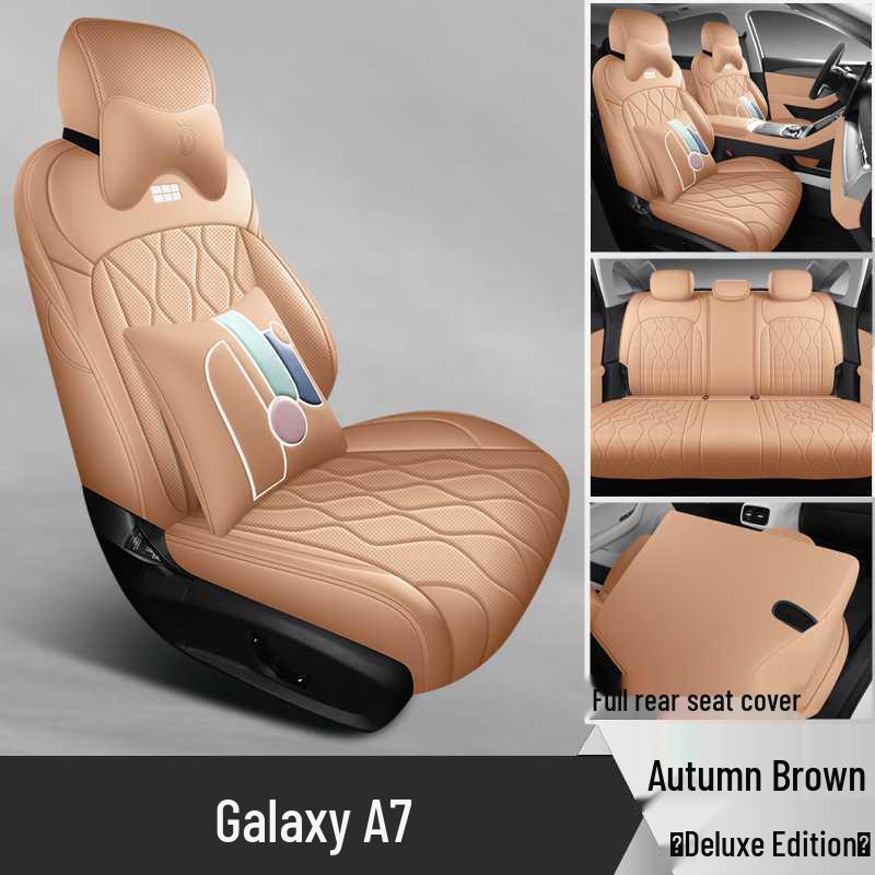 Geely Galaxy A7 Leather Seat Covers: All-Season, Full-Coverage