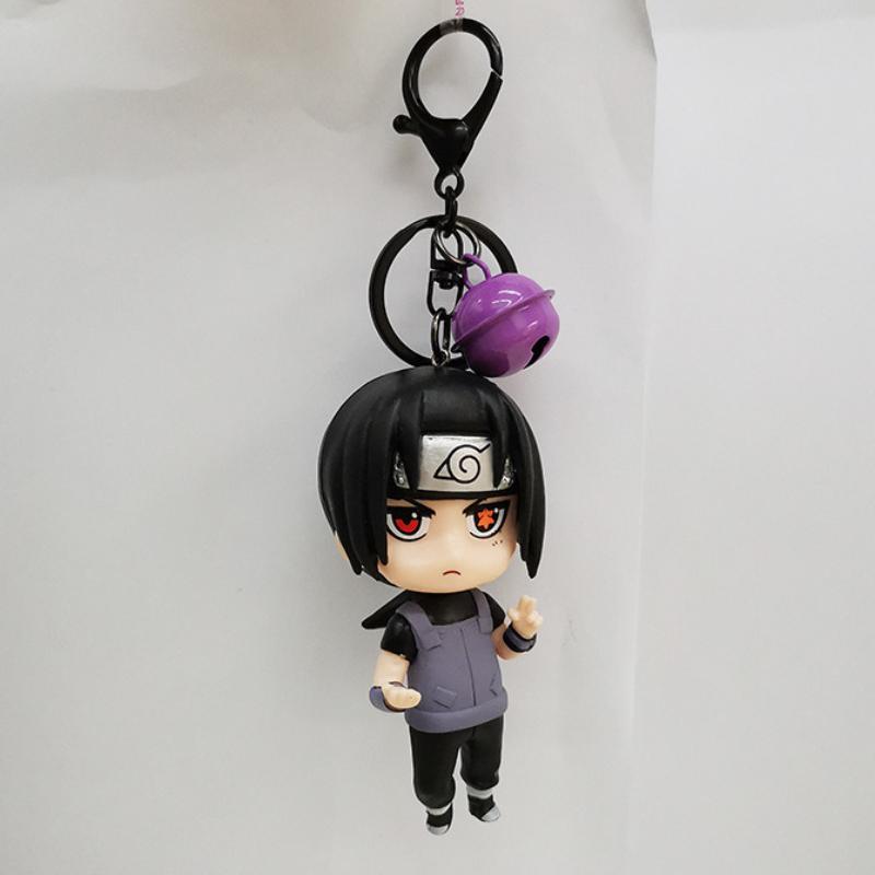 Anime Accessories NARUTO Keychain Naruto Itachi Sakura PVC Car Decor