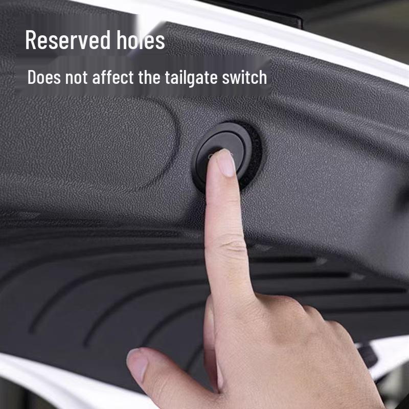 TPE Protective Plate for Tesla Model Y 6-Seat Trunk Interior