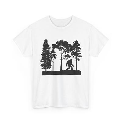Sasquatch Shirt, Forest Bigfoot Lovers Sasquatch Believers Women Men Shirt Unisex T-Shirt