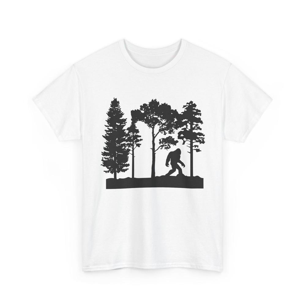 Sasquatch Shirt, Forest Bigfoot Lovers Sasquatch Believers Women Men Shirt Unisex T-Shirt XXXXL
