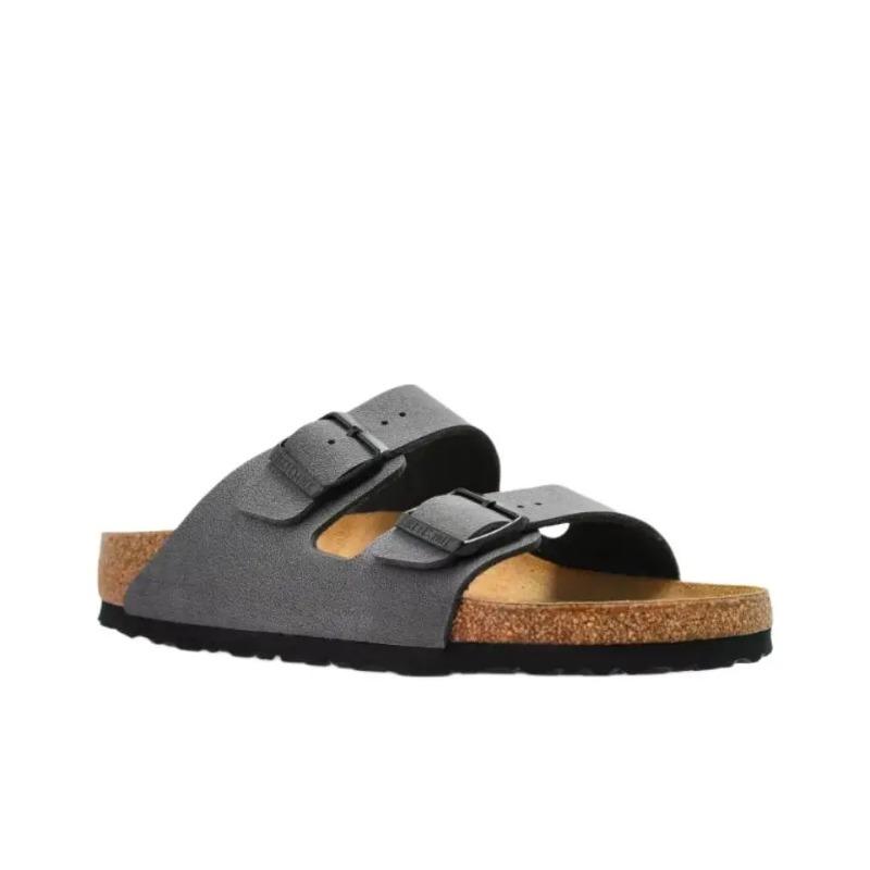 Birkenstock Arizona BS Unisex Lightweight Rubber Sandals Gray 1032023 36