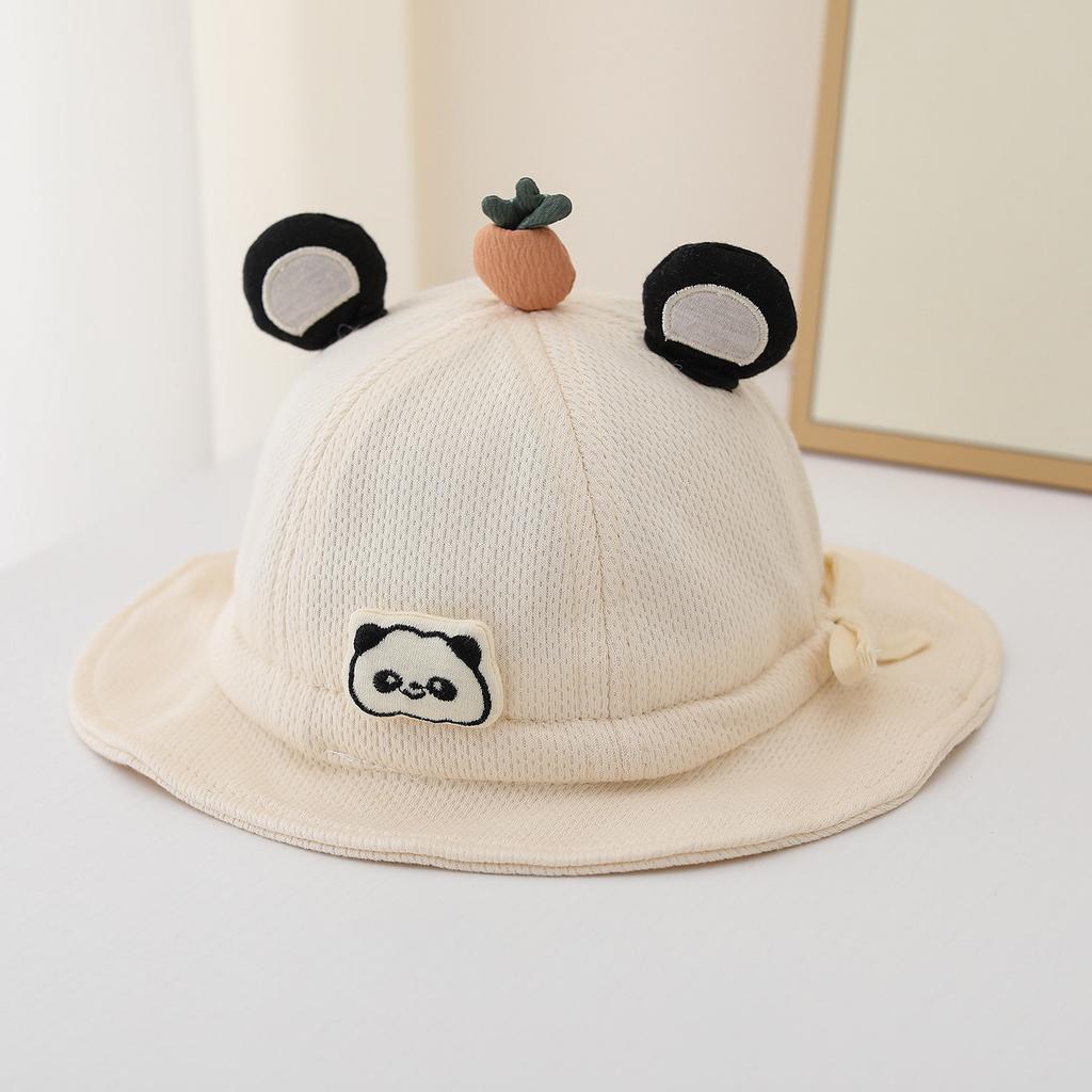 Spring Autumn Baby Sun Hat Adjustable UV Protection Bucket Cap Cartoon Fisherman Hat For Newborn Boys Girls Outdoor