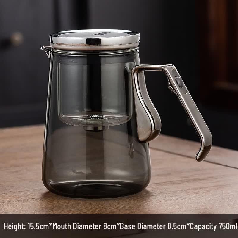 Magnetic Heat-Resistant Glass Tea Maker Set