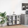 Bookshelf Grey Sonoma 102 x 32 x 72.5 cm Particleboard