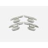 For Ford Ranger Wildtrak XLT   24 Car Door Handle Cover Door Bowl Frame Protection Trims Sticker Car Styling Accessories