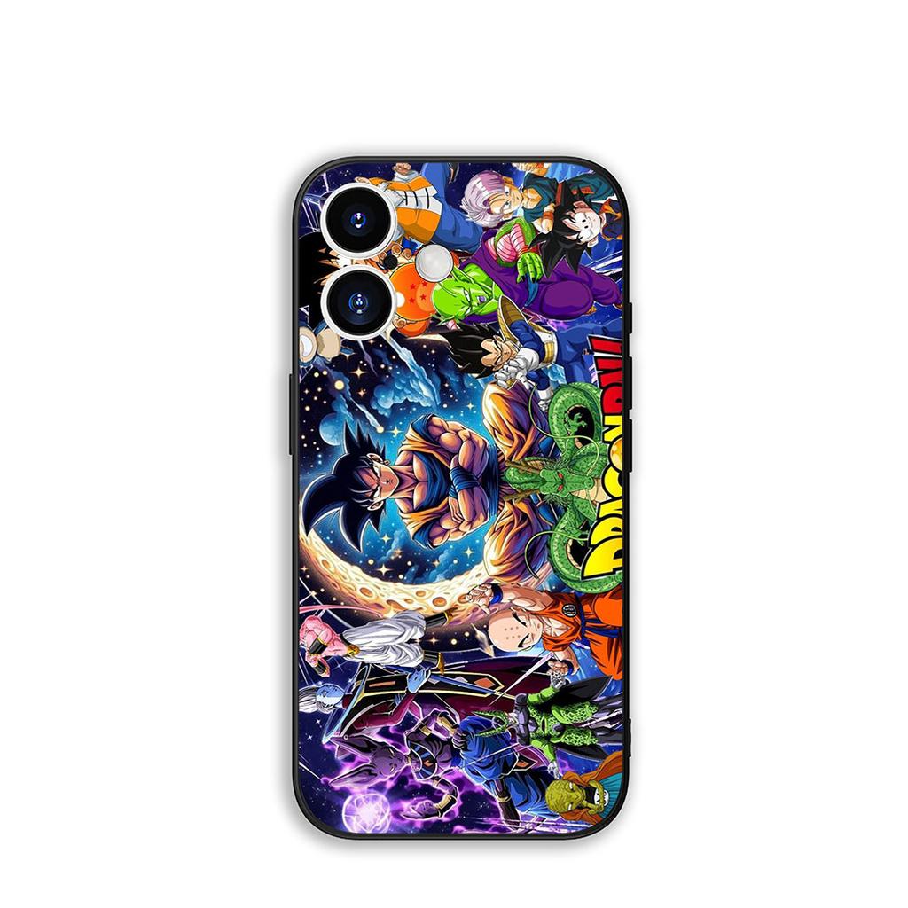 Phone Cover Cartoon Dragon Gokus Ball Z Vegeta for Apple iPhone 16 15 14 Plus 13 12 Mini 17 Pro Max + ProMax 16E Air 15+ Case
