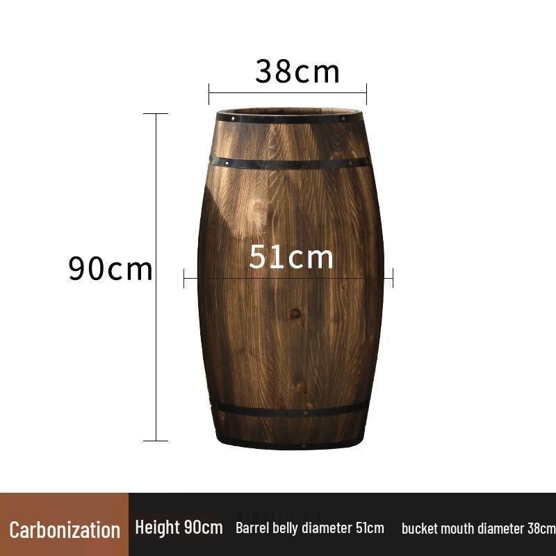 Anmu Декоративная бочка из массива дерева на заказ