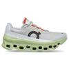 On Running CloudmOnster Glacier Grey Meadow Green Women's 61.99022
