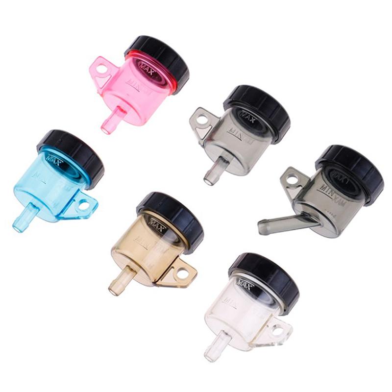 Motorcycle Front Brake Fluid  Push Up  Tank Oil Fluid Cup