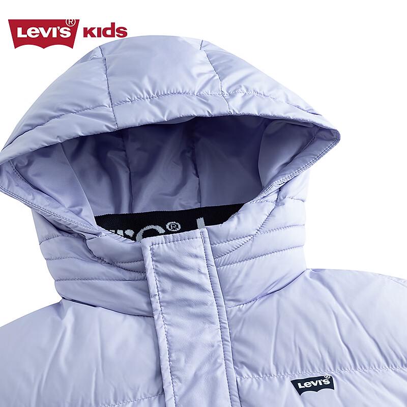 Levi's Veste d'hiver mi-longue pour enfants 80% duvet de canard