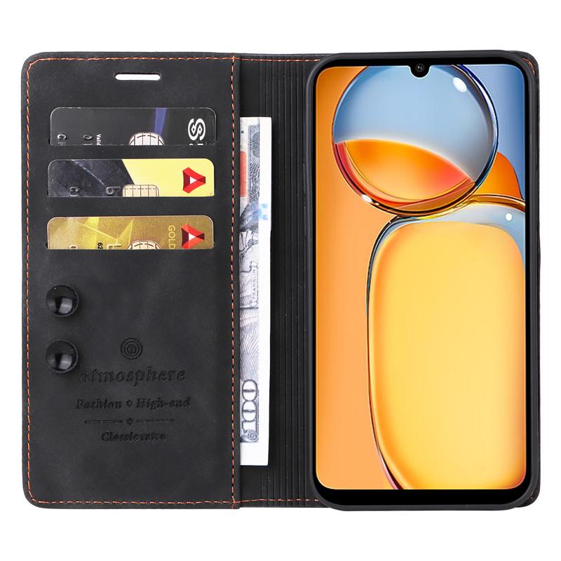 Wallet Flip Case On For Xiaomi Redmi Note 13 4G Note13 Pro Plus 13C 5G Cover Cases Magnetic Leather Stand Phone Protective Bags