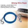 Emergency Emergency Rope Wear Resistant Steel Wire Traction Roping 7 Tons Trailer Rope  Outdoors