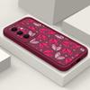Hand Drawn Heart-shaped Pattern Case For Samsung Galaxy A57 A37 A17 A56 A36 A26 A16 A55 A35 A25 A15 A54 5G S21 FE S22 S23 S24 Plus S25 Edge S26 Ultra