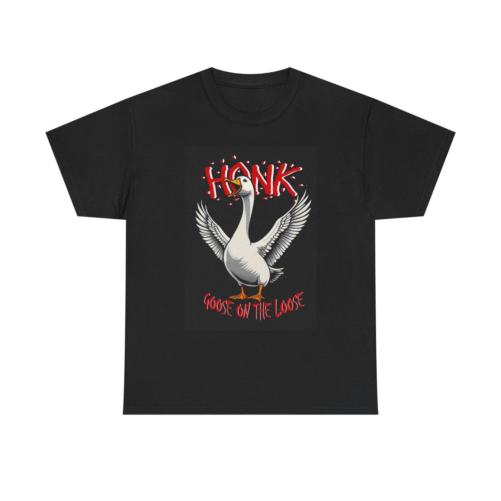 Men s and Women s T-shirts Goose On The Loose M