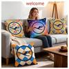 Brand Lufthansa Cushion Cover 1Pcs Decorative Covers Soft Cushion Case For Sofa Couch Decor 40X40 45X45 Pillowcases