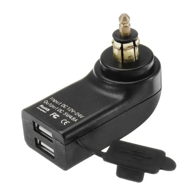 

Для R1200GS Adventure R1250GS ADV R1200RT S1000XR DIN Hella Разъем-розетка Двойное USB-зарядное устройство Адаптер питания F850 F650 GS